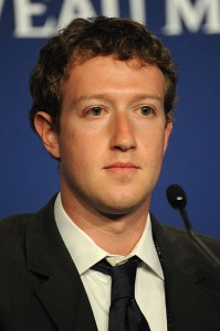 Mark Zuckerberg, founder of Facebook