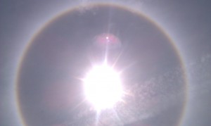 Halo Around the Sarasota Sun