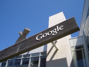 A building on the Google campus