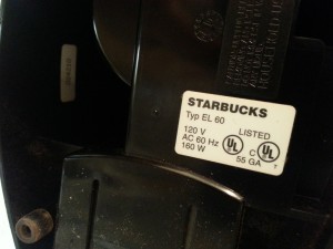 Starbucks EL60 Grinder