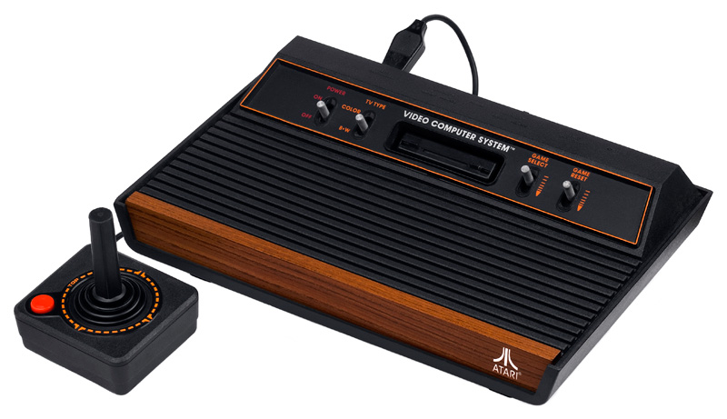 Atari 2600 with Joystick